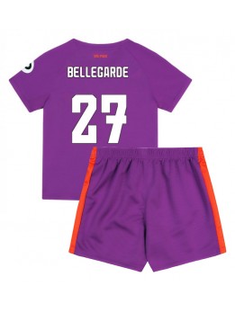 Wolves Jean-Ricner Bellegarde #27 Ausweichtrikot für Kinder 2024-25 Kurzarm (+ Kurze Hosen)